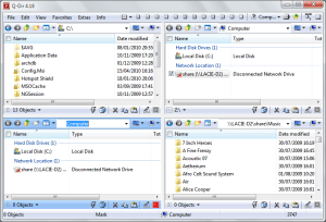 multi-pane explorer for windows